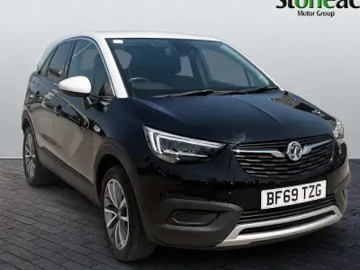 Used Vauxhall Crossland X Sport 110 HP (80 kW) 2019 Black SUV