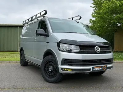 Begagnad VW Transporter Highline 2017 Silver Van