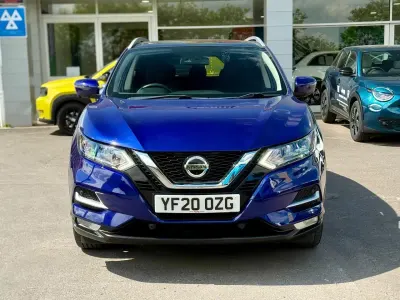 Używany Nissan Qashqai N-Connecta 158 KM (116 kW) 2020 Niebieski SUV