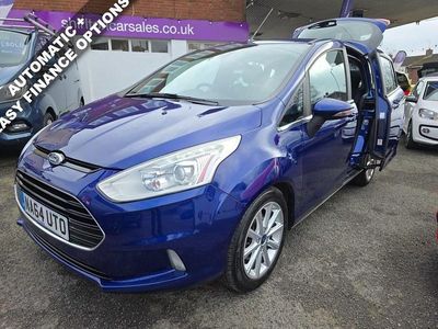 Used Ford B-MAX Titanium 105 HP (77 kW) 2014 Blue MPV