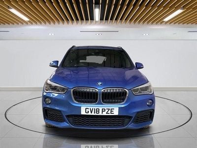 Used BMW X1 M Sport 150 HP (110 kW) 2018 Blue SUV
