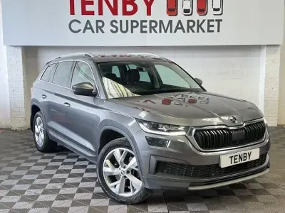 Used Skoda Kodiaq SE L 150 HP (110 kW) 2021 Grey SUV