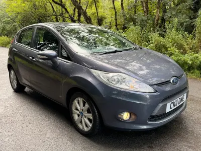 Used Ford Fiesta Zetec 94 HP (69 kW) 2011 Grey Hatchback