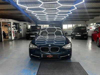 Used BMW 116 Sport Line 2015 Blue Hatchback