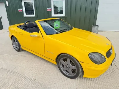 Used Mercedes SLK230 197 HP (144 kW) 2000 Yellow Cabriolet