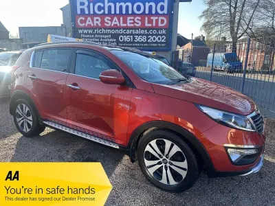 Used Kia Sportage 115 HP (84 kW) 2012 Orange SUV