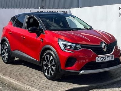 Used Renault Captur LIMITED 91 HP (66 kW) 2022 Id metallic  flame red  SUV