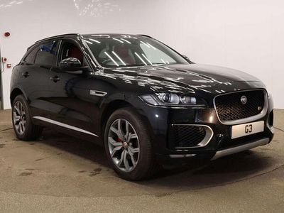 Begagnad Jaguar F-Pace S 300 HK (220 kW) 2016 Svart SUV