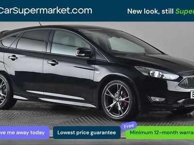 Used Ford Focus ST-Line X 120 HP (88 kW) 2017 Black Hatchback