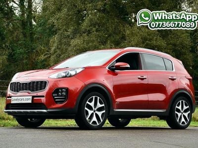 Used Kia Sportage GT-Line 174 HP (127 kW) 2017 Red SUV