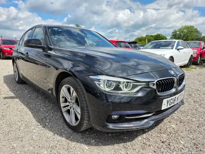 Used BMW 320 Sport Line 184 HP (135 kW) 2018 Black Sedan