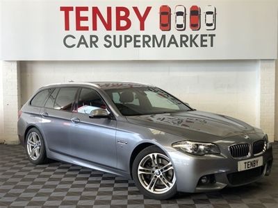 used BMW 520 5 Series 2.0 D M SPORT TOURING 5d 188 BHP