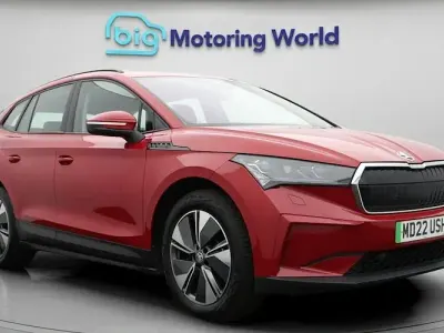 Used Skoda Enyaq iV ecoSuite 150 kW (204 HP) 2022 Red SUV