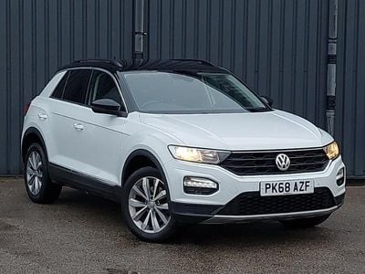 Used VW T-Roc Design 115 HP (84 kW) 2018 White SUV