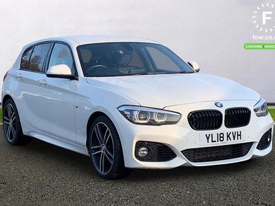 White Used 2018 BMW 118 Comfort Edition Hatchback | £13,499 (Fair price)