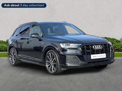 Used Audi Q7 Black Edition 286 HP (210 kW) 2023 Black SUV