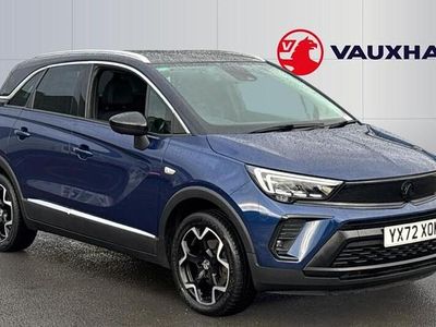 Blue Used 2022 Vauxhall Crossland Ultimate SUV | £13,016 (Fair price)
