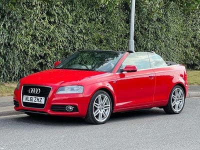 Used Audi A3 Cabriolet S-Line 105 HP (77 kW) 2011 Red Cabriolet