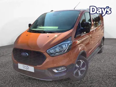 Used Ford Transit Custom Active 170 HP (125 kW) 2022 Orange Van