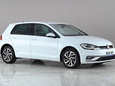 Used VW Golf VII Edition 116 HP (85 kW) 2020 White Hatchback