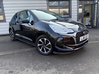 Used DS Automobiles DS3 Elegance 2016 Black Hatchback