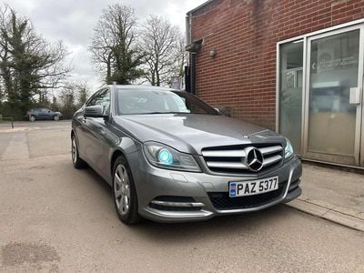 Begagnad Mercedes C220 Executive 2013 Silver Sportkupé