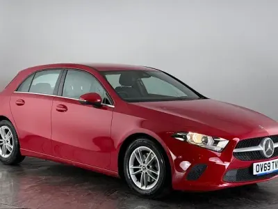 Used Mercedes A180 Executive 136 HP (100 kW) 2019 Red Hatchback