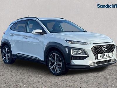 Used Hyundai Kona Premium 120 HP (88 kW) 2018 White SUV