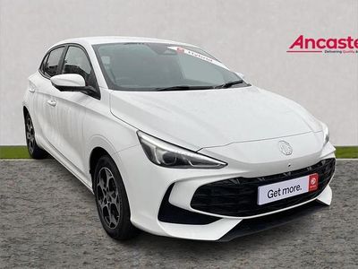 New MG MG3 SE 113 HP (83 kW) 2025 White Hatchback