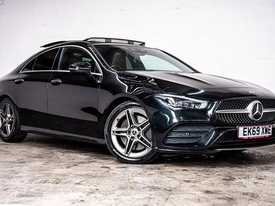 Begagnad Mercedes CLA220 AMG Line Premium Plus 2019 Svart Sedan