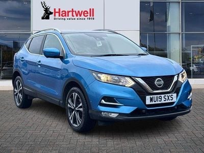 Blue Used 2019 Nissan Qashqai N-Connecta SUV | £12,449 (Good price)