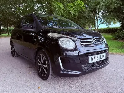 Used Citroën C1 Flair 82 HP (60 kW) 2015 Black Hatchback