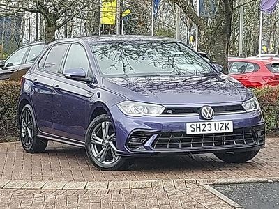 Used VW Polo R-line 95 HP (69 kW) 2023 Purple Hatchback