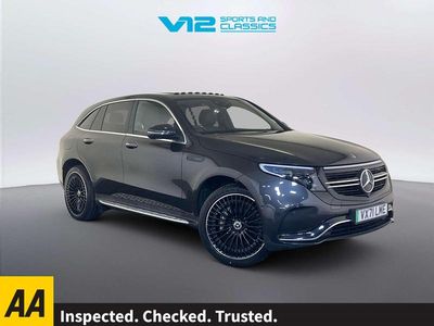 Used Mercedes EQC400 AMG line 300 kW (408 HP) 2022 Grey SUV