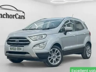 Used Ford Ecosport Titanium 125 HP (91 kW) 2018 Silver SUV