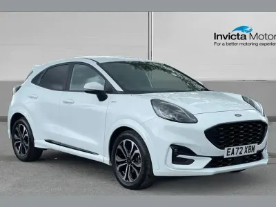 Begagnad Ford Puma ST-Line 125 HK (91 kW) 2022 Vit SUV