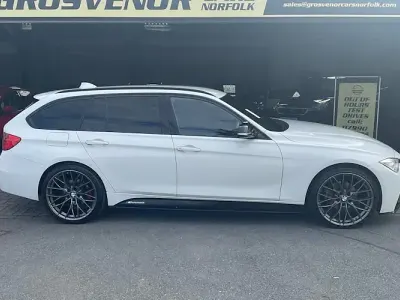 Used BMW 320 M Sport 184 HP (135 kW) 2014 White Estate