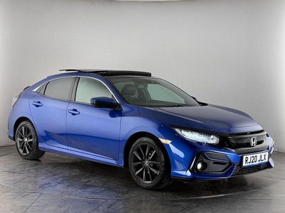 Blue Used 2020 Honda Civic EX Hatchback | £12,400 (Fair price)
