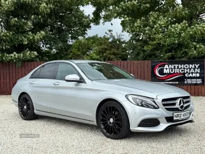Used Mercedes C220 2014 Silver Sedan