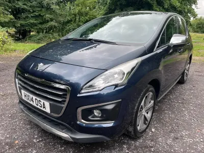Used Peugeot 3008 Allure 115 HP (84 kW) 2014 Blue Estate