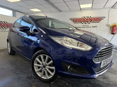 Used Ford Fiesta Titanium 2016 Blue Hatchback