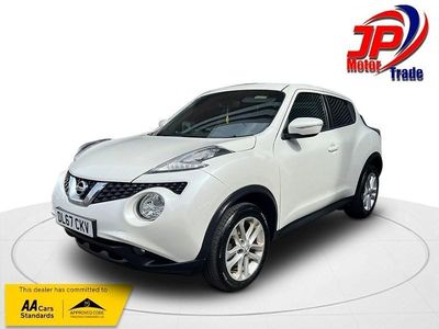 Used Nissan Juke N-Connecta 115 HP (84 kW) 2017 White SUV