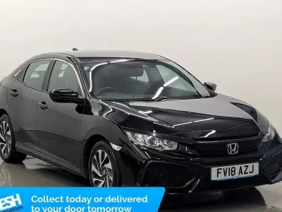 Gebraucht Honda Civic SE 129 PS (94 kW) 2018 Schwarz Kleinwagen