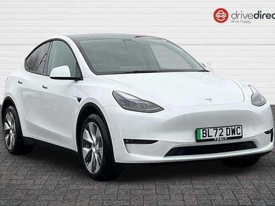 Used Tesla Model Y Long Range AWD 378 kW (514 HP) 2022 White SUV