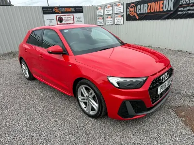 Used Audi A1 Sportback S-Line 116 HP (85 kW) 2019 Red Hatchback