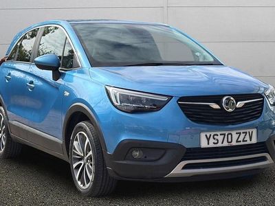 Used Vauxhall Crossland X Elite 131 HP (96 kW) 2020 Blue SUV