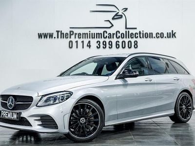 Used Mercedes C300 AMG line 245 HP (180 kW) 2020 Silver Estate