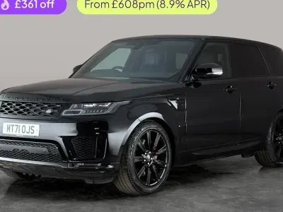 Used Land Rover Range Rover Sport HSE Dynamic 404 HP (297 kW) 2021 Black SUV
