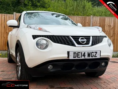Used Nissan Juke Tekna 2014 White SUV