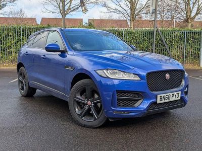 Used Jaguar F-Pace R-Sport 180 HP (132 kW) 2018 Blue SUV